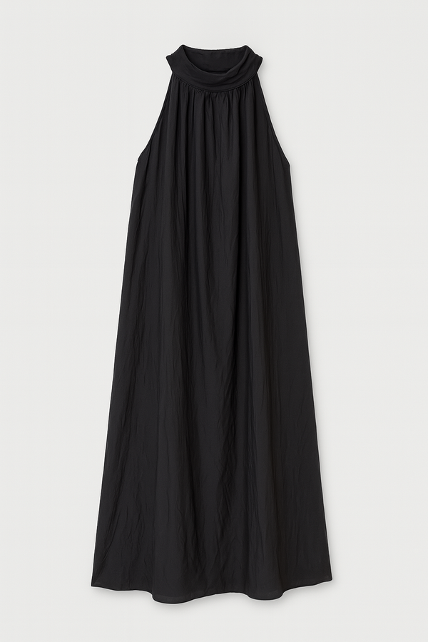 Halter Dress Black - By Liev
