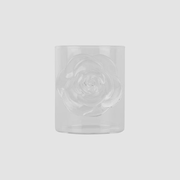 Rose Tumbler Clear - Lepelclub