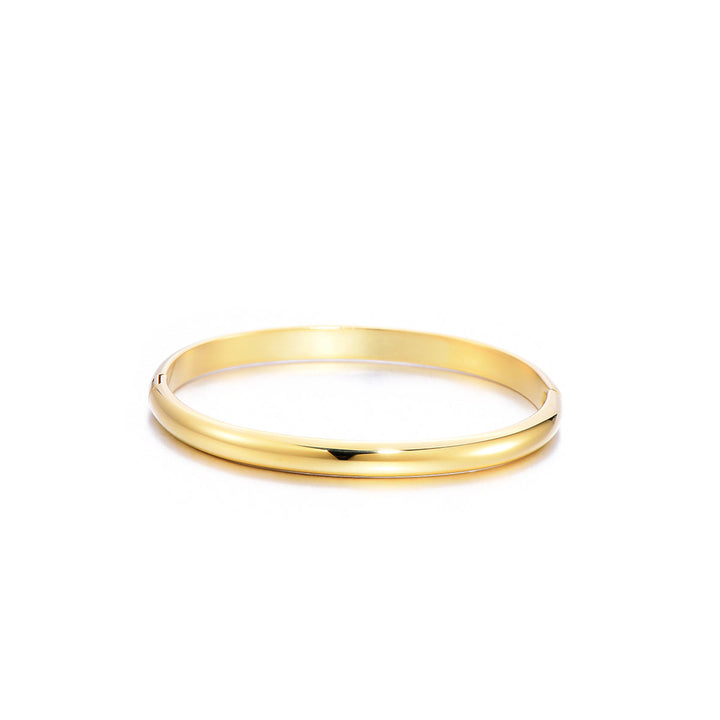 Bangle bracelet gold - By Liev