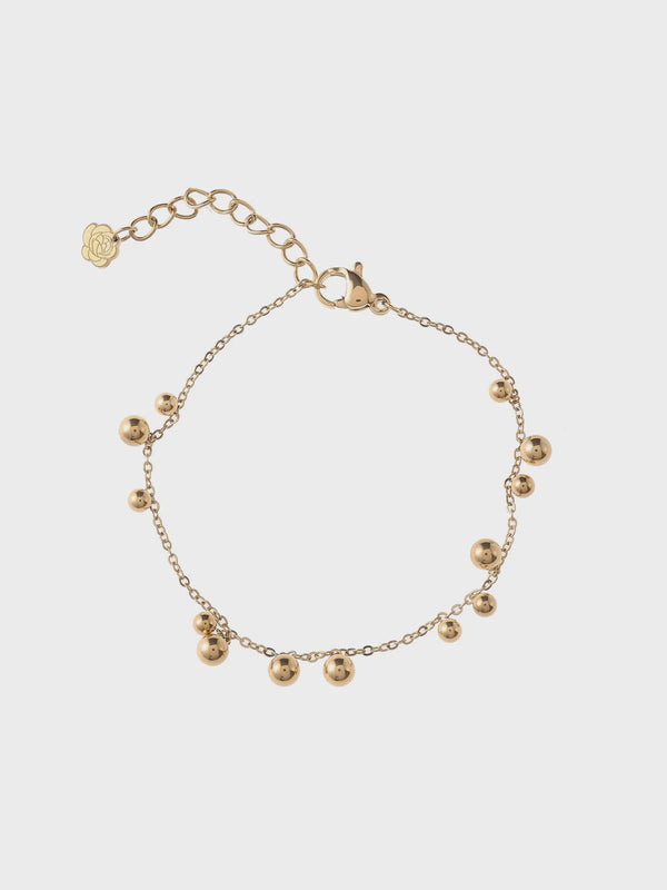 Armband Met Bolletjes - Rose en Camellia