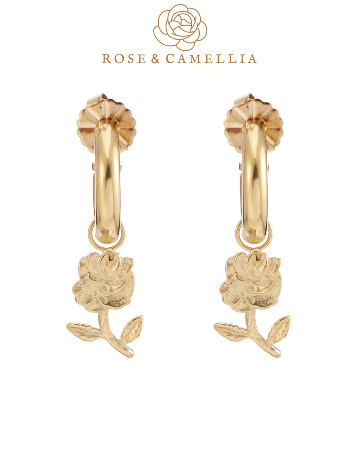 Rose earring - By Liev