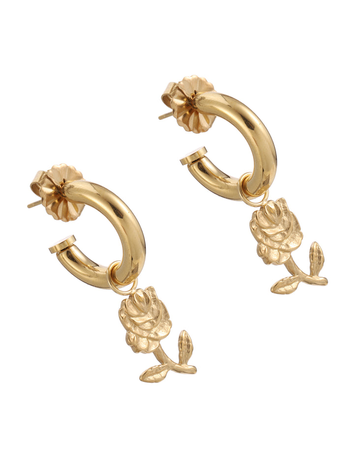Rose earring - By Liev