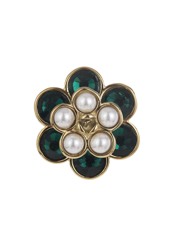 Statement Ring - Rose en Camellia