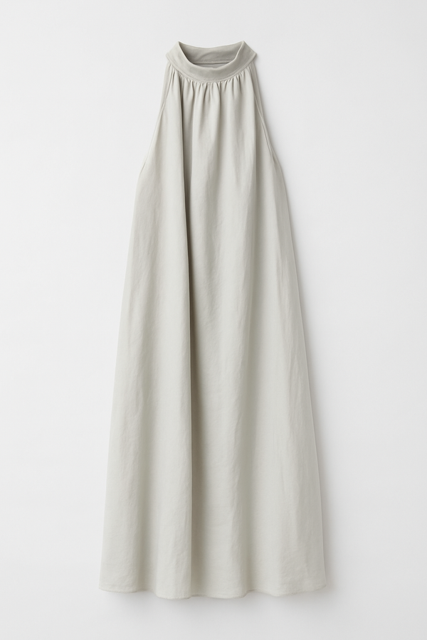Halter Dress Light Taupe - By Liev