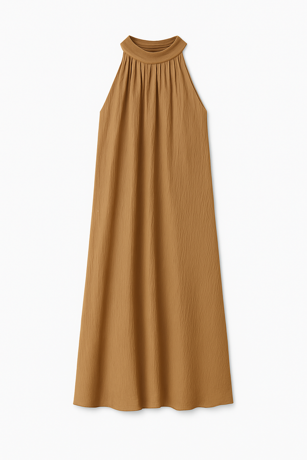 Halter Dress Taupe - By Liev