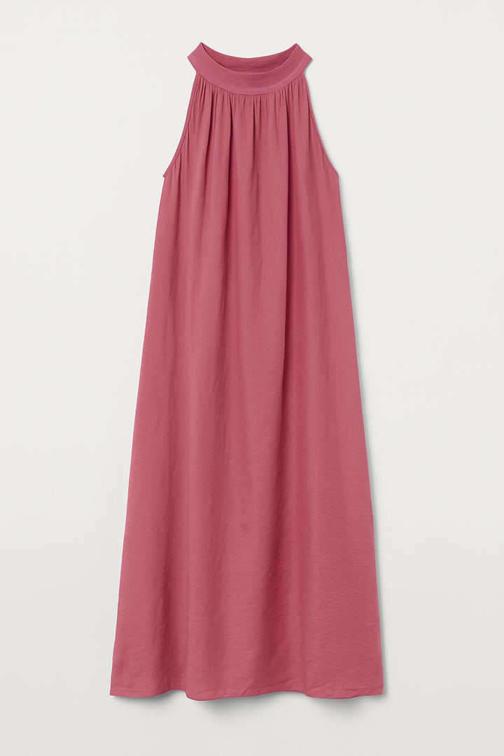 Halter Dress Pink - By Liev