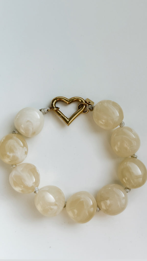 Big pearl bracelet - By Liev