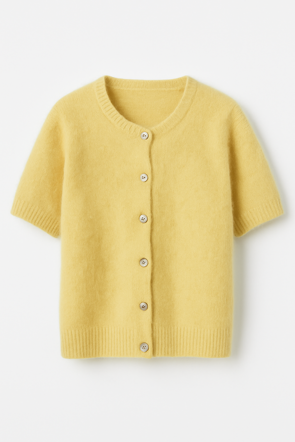 Cardigan Butter Yellow