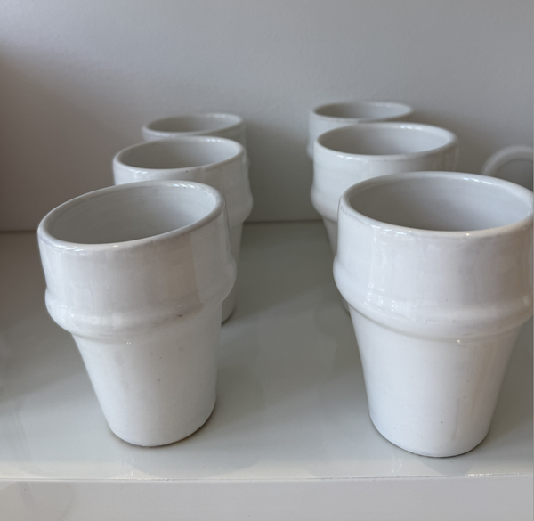 Beker wit groot - Liev