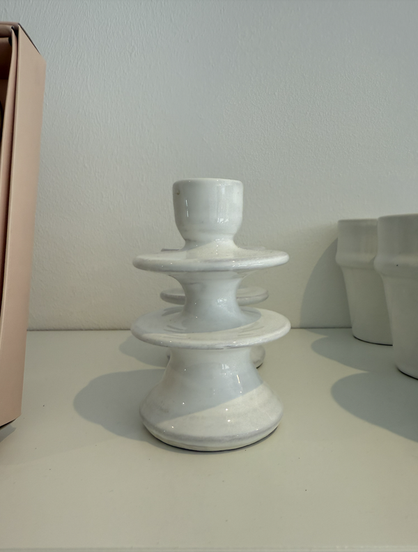 Kandelaar wit klein - Liev