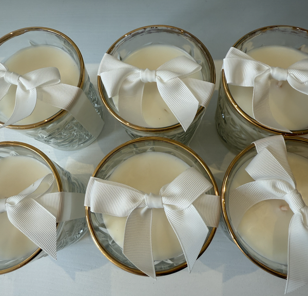 Geurkaars met strik - Stationary - Liev