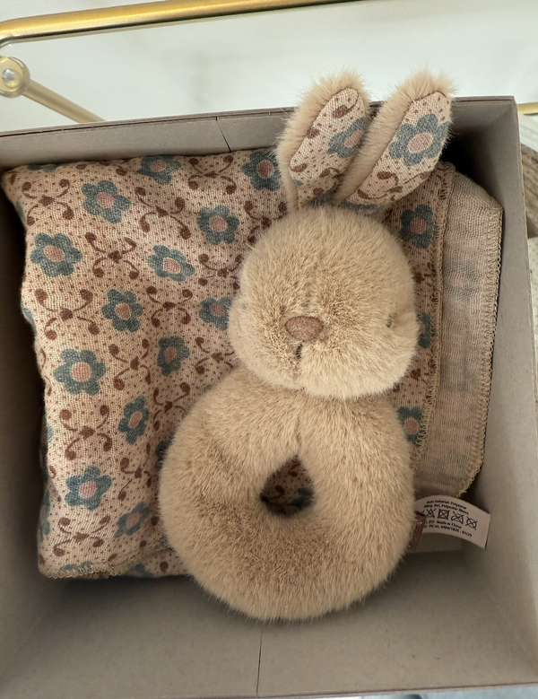 Doosje met rammelaar en doek - Maileg - Liev