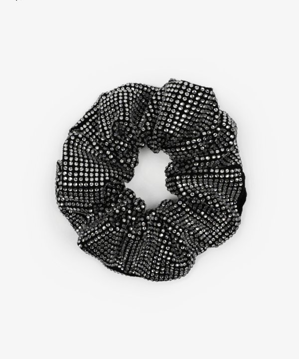 Crystal Scrunchie Black - SUI AVA