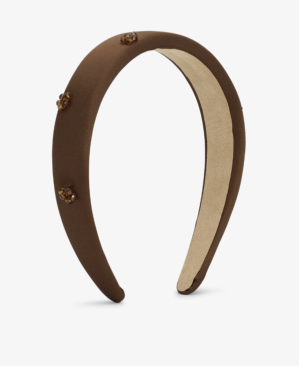 Floral Headband Brown - SUI AVA