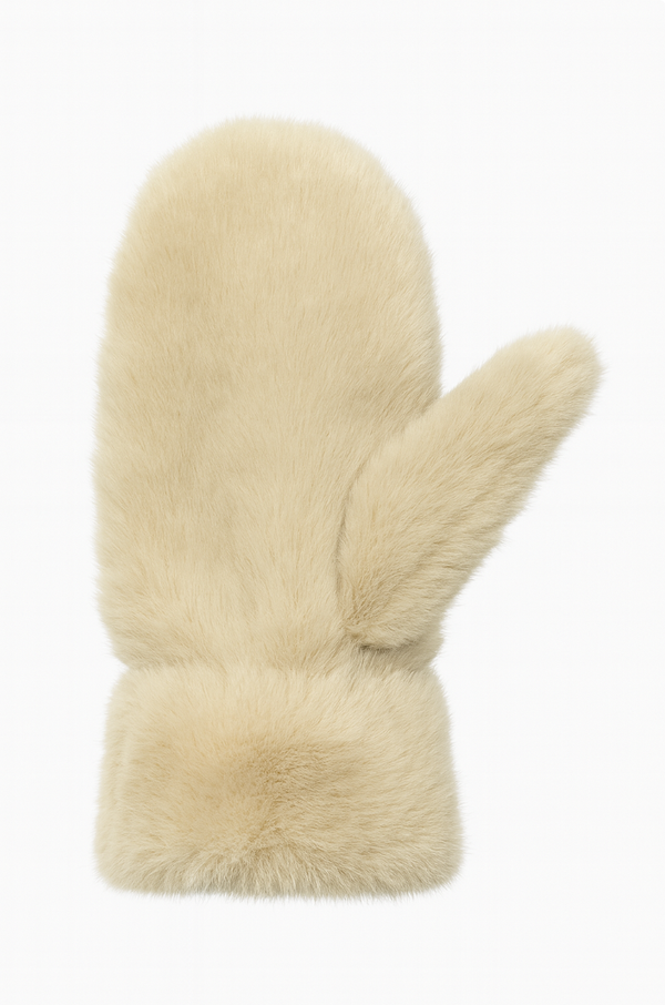 Beige Mittens