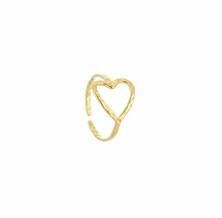 Bowie ring gold - By Liev