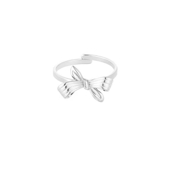 Little bow ring silver - By Liev