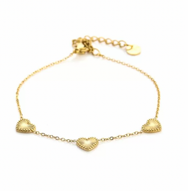 Marie bracelet gold - By Liev