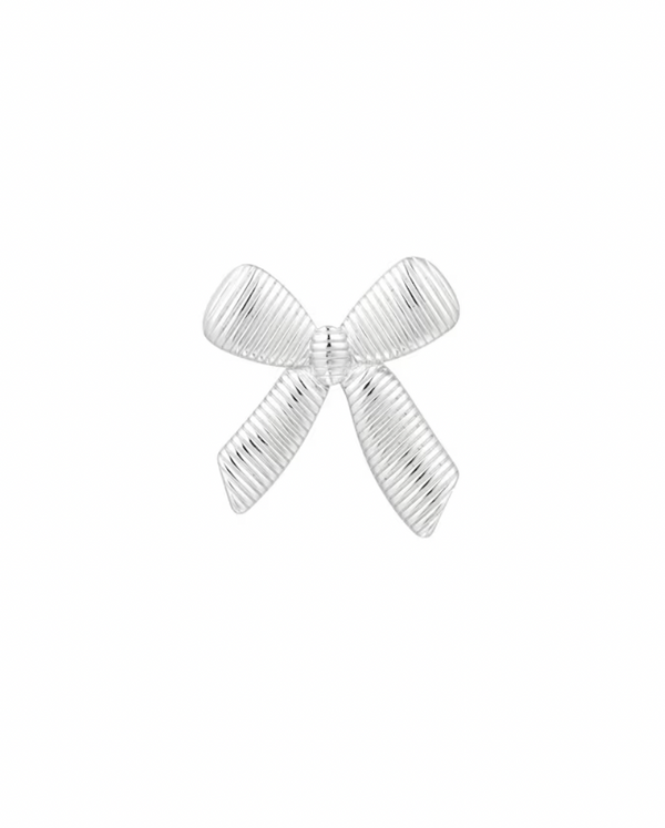Bow ring silver - By Liev