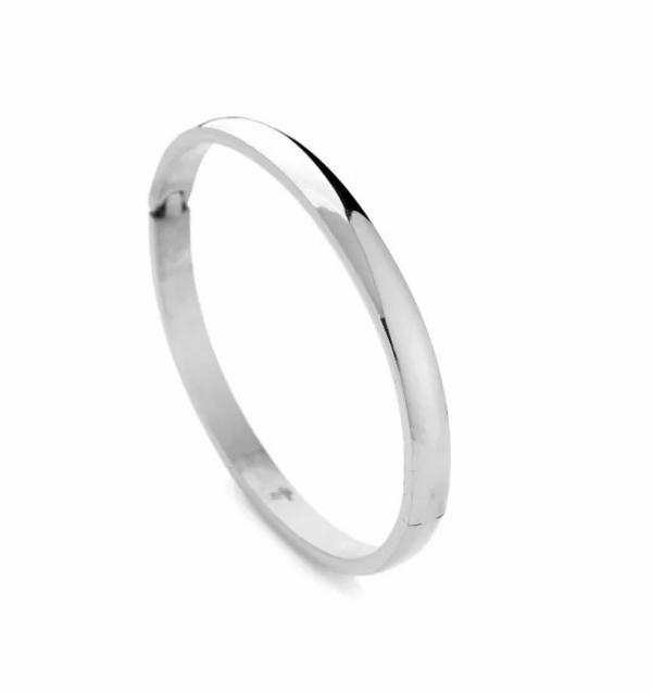 Bangle bracelet silver - By Liev