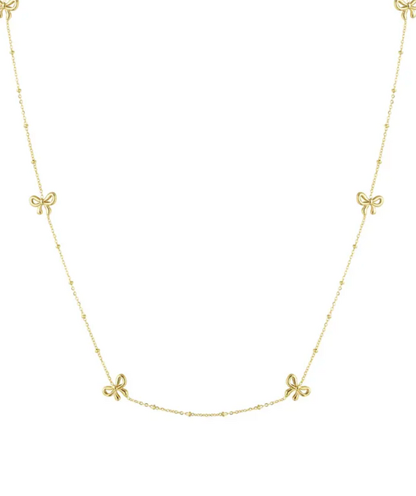 Lottie necklace gold - By Liev