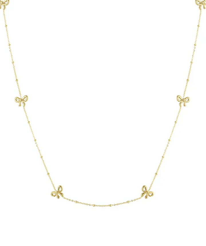 Lottie necklace gold - By Liev