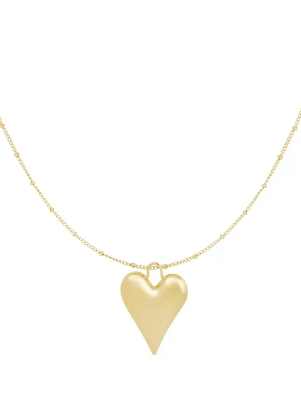 Frankie necklace gold - By Liev
