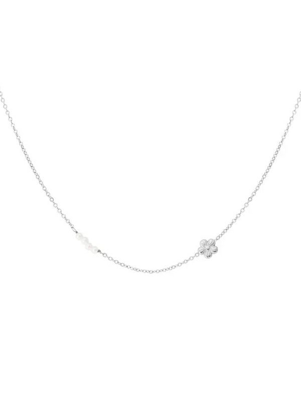 Lula necklace silver - By Liev