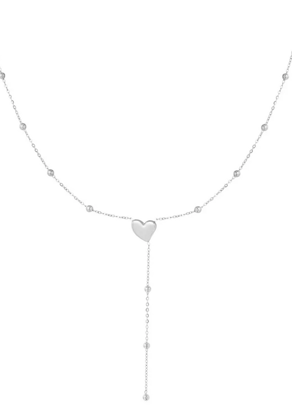 Kai necklace silver - By Liev
