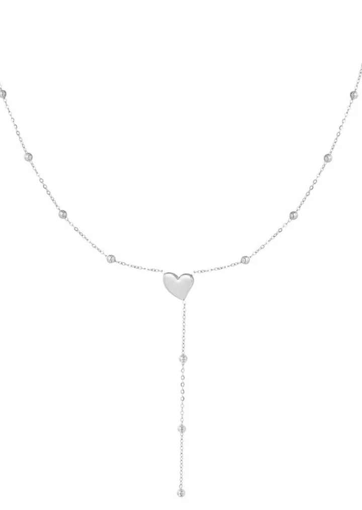 Kai necklace silver - By Liev