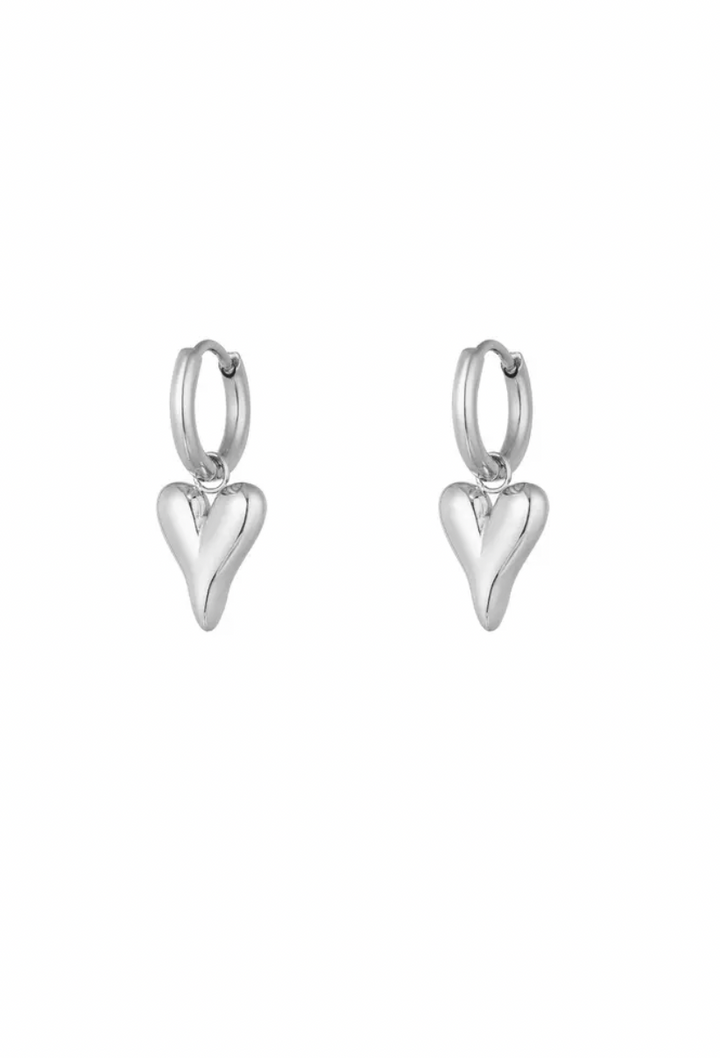 Aura earring silver - By Liev