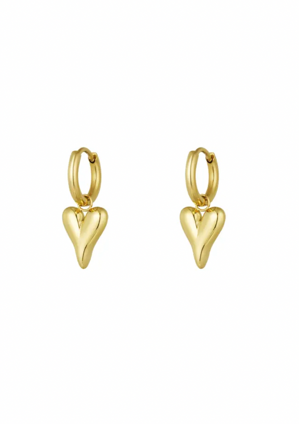Aura earring gold - By Liev