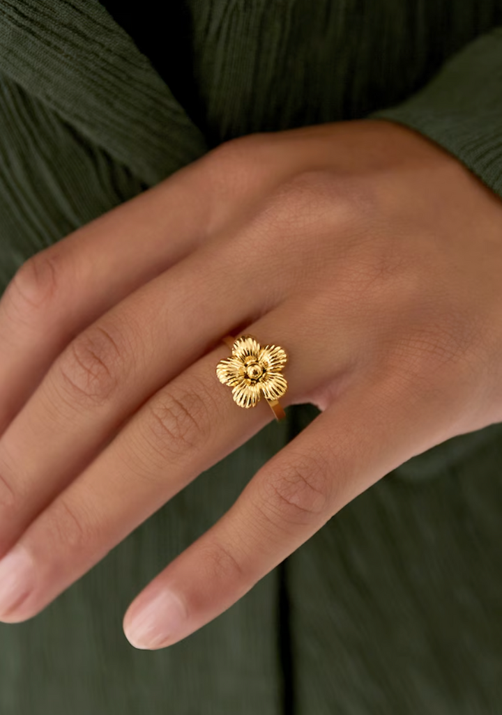 Bella ring gold - By Liev