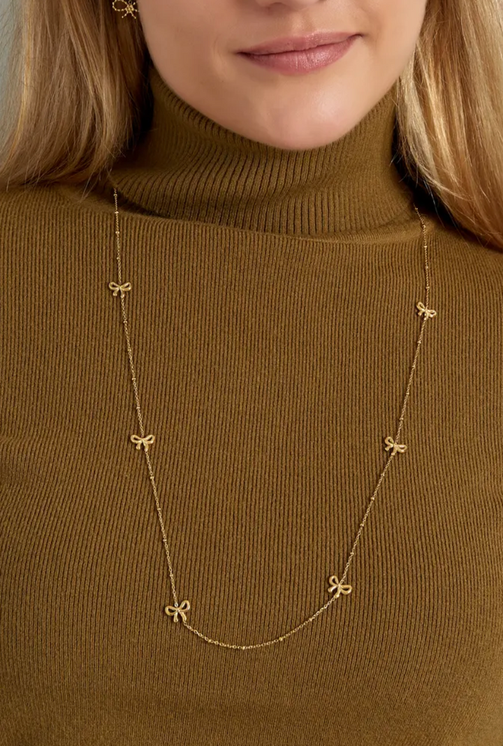 Lottie necklace gold - By Liev