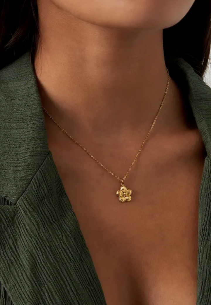 Bella necklace gold - By Liev