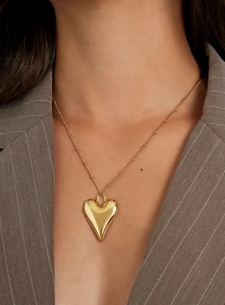 Frankie necklace gold - By Liev