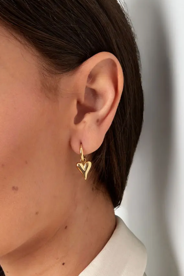 Aura earring gold - By Liev