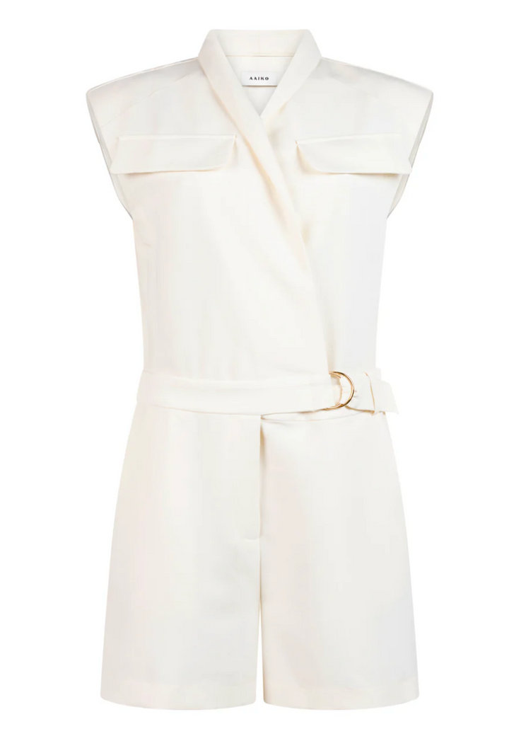 Megan Jumpsuit White - Aaiko - By Liev