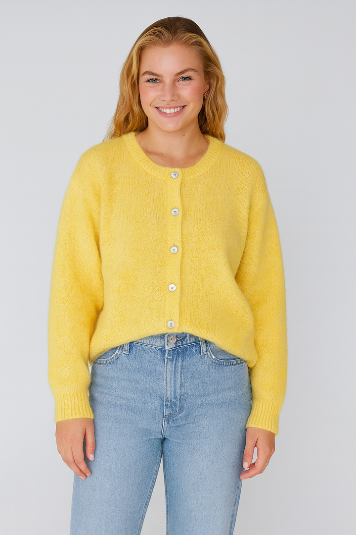 Cardigan Yellow - Liev