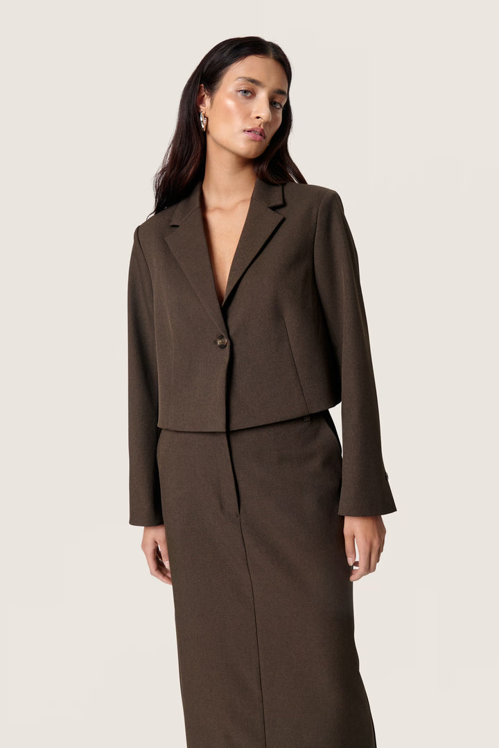 Brown Blazer - Soaked - Liev