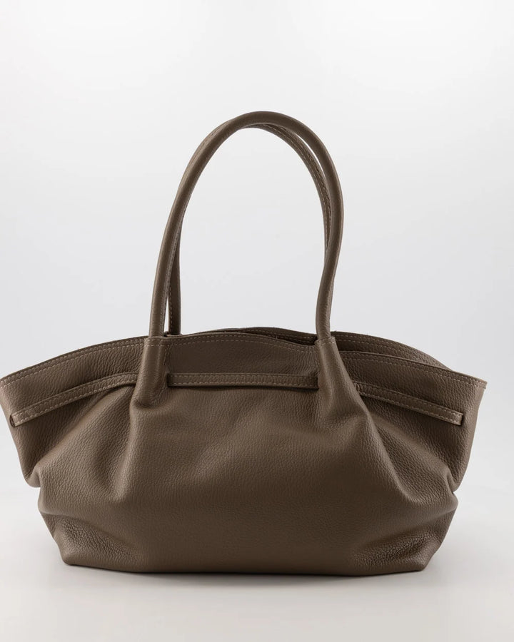 Leren Tas Donkerbruin - Liev