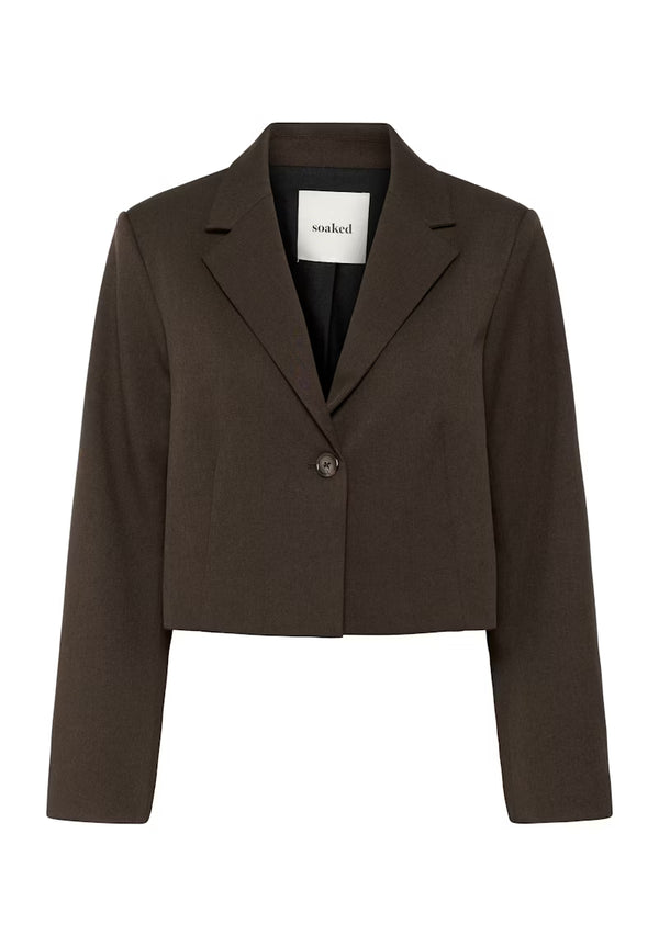Brown Blazer - Soaked - Liev