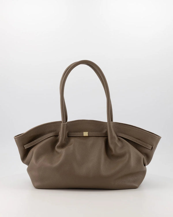 Leren Tas Donkerbruin - Liev
