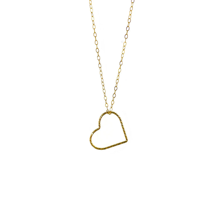 Gehamerd Klein Hart Ketting - Blinckstar - By Liev