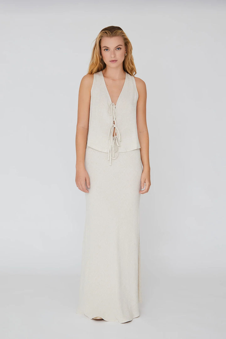 Lerke Maxi Skirt - A-view - By Liev
