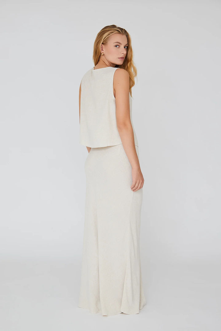 Lerke Maxi Skirt - A-view - By Liev
