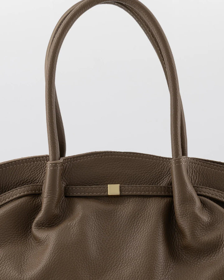 Leren Tas Donkerbruin - Liev
