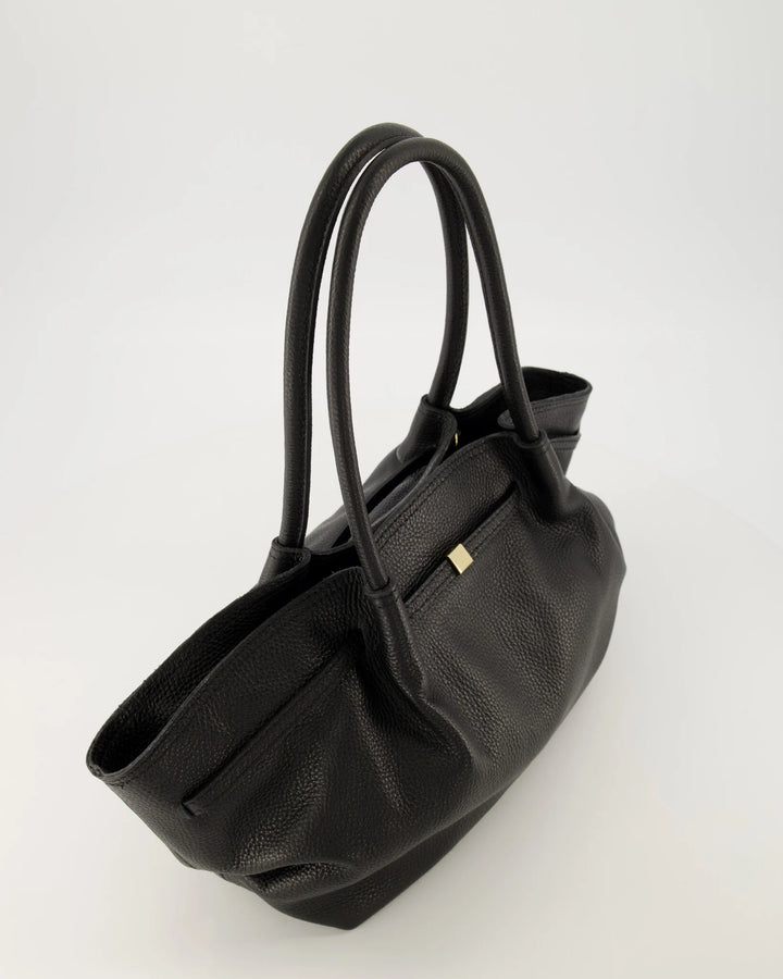 Leren Tas Zwart - Liev