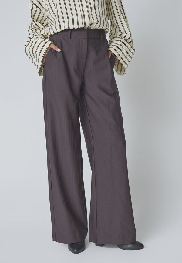 Zella Pantalon Brown - Co'couture
