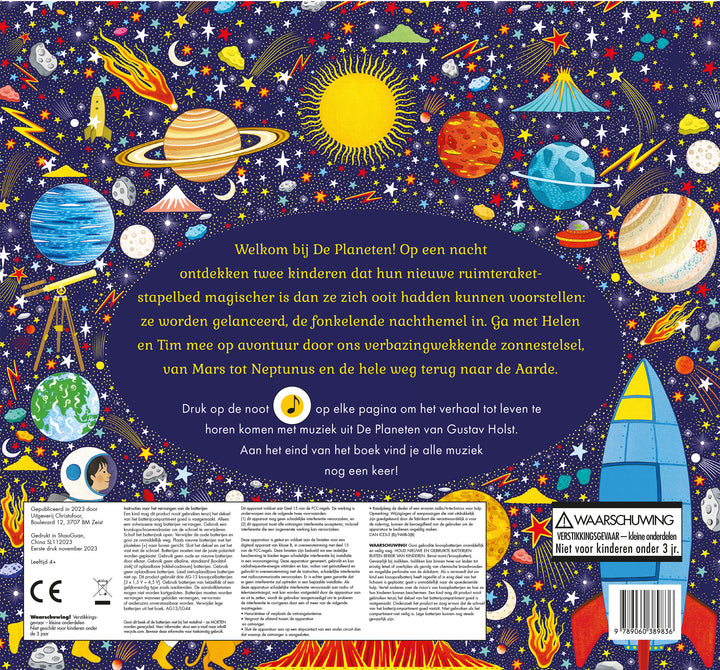 Planeten - muziekboek - By Liev